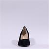 Gabor Daze Mid Heel Pointed Court Shoe - Black Suede