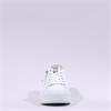 Gabor Kara Side Zip Laced Trainer - White Combi Leather