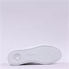 Gabor Kara Side Zip Laced Trainer - White Leather