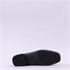 Gabor Great Low Block Heel Loafer - Black Leather