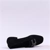 Gabor Gift Block Heel Jewel Loafer - Black Suede