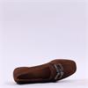 Gabor Gift Block Heel Jewel Loafer - Cognac Suede