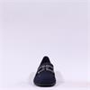 Gabor Gift Block Heel Jewel Loafer - Dark Navy Suede