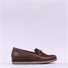 Gabor Banner Low Wedge Link Loafer - Brown Combi