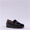 Gabor Elder Slip On Classic Loafer - Black Patent Combi