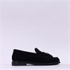 Gabor Hamble Tassel Penny Loafer - Black Suede