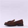 Gabor Hamble Tassel Penny Loafer - Mocha Suede
