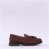 Gabor Hamble Tassel Penny Loafer - Mocha Suede