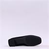 Gabor Norma Block Heel Link Loafer - Black Suede