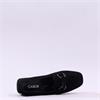 Gabor Norma Block Heel Link Loafer - Black Suede