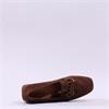 Gabor Norma Block Heel Link Loafer - Brown Suede