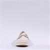 Gabor Baby Low Wedge Link Loafer - Cream Leather