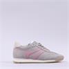Gabor Novello T Toe Retro Laced Trainer - Grey Pink
