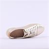 Ecco Women Soft 7 Lace Trainer - White Gold
