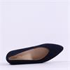 Gabor Dixie Low Heel Court Shoe - Navy Suede