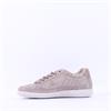 Gabor Amulet Laced Casual Shoe - Beige Metallic