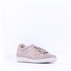Gabor Amulet Laced Casual Shoe - Beige Metallic