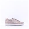 Gabor Amulet Laced Casual Shoe - Beige Metallic
