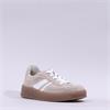 Gabor Dahma Gumsole Platform Trainer - Beige White