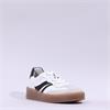 Gabor Dahma Gumsole Platform Trainer - White Black