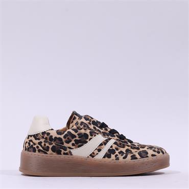 Gabor Dahma Gumsole Platform Trainer - Leopard Combi