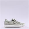 Ecco Women Soft 7 Side Zip Lace Trainer - Tea