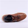 S.Oliver Men Martin Lace Leather Trainer - Cognac