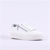 S.Oliver Verena Platform Sidezip Trainer - White