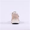 Gabor Louisina Wedge Sidezip Trainer - Beige Metallic