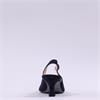 Gabor Lindy Kitten Heel Slingback - Navy Suede
