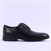 Ecco Men Citytray Laced Toecap Shoe - Black Leather