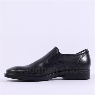Ecco Men Metropole Milan Slip On Shoe - Black