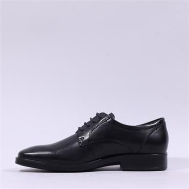 Ecco Men Metropole Milan Derby Shoe - Black Leather