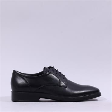 Ecco Men Metropole Milan Derby Shoe - Black Leather