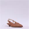 Gabor Attlee Kitten Heel Slingback - Nougat