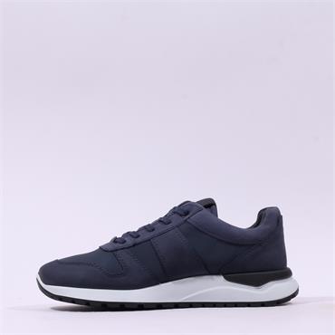 Ecco Men Astir Neo Lace Up Trainer - Navy Combi