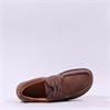 Ecco Men Joke Moc Toe Shoe - Brown Suede