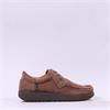 Ecco Men Joke Moc Toe Shoe - Brown Suede