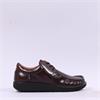 Ecco Men Joke Moc Toe Shoe - Brown Leather