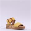 Gabor Andre Ring Buckle Layered Sandal - Yellow Suede