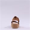 Gabor Andre Ring Buckle Layered Sandal - Camel Suede