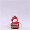 Gabor Andre Ring Buckle Layered Sandal - Chilli Red