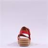 Gabor Andre Ring Buckle Layered Sandal - Chilli Red