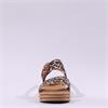 Gabor Andre Ring Buckle Layered Sandal - Leopard Print