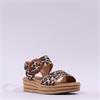 Gabor Andre Ring Buckle Layered Sandal - Leopard Print