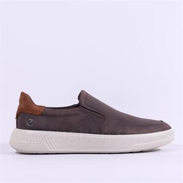 Ecco Men Move Slip On Shoe - Coffee
