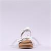 Gabor Affection Buckle Layered Sandal - Off White Leather