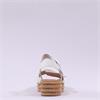 Gabor Affection Buckle Layered Sandal - Off White Leather