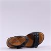 Gabor Affection Buckle Layered Sandal - Black Leather