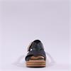 Gabor Auckland Layer Cross Wedge Sandal - Black Leather